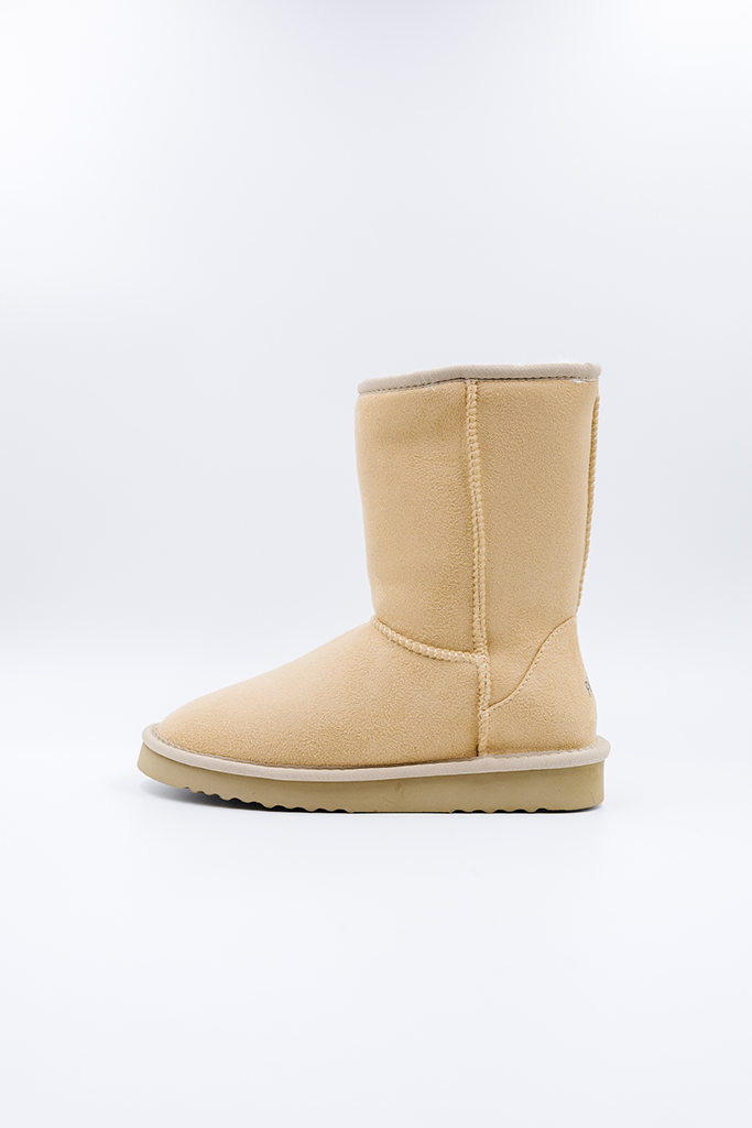 ROVYXEL Faux Fur Lined Short Boot - Tan - image 3