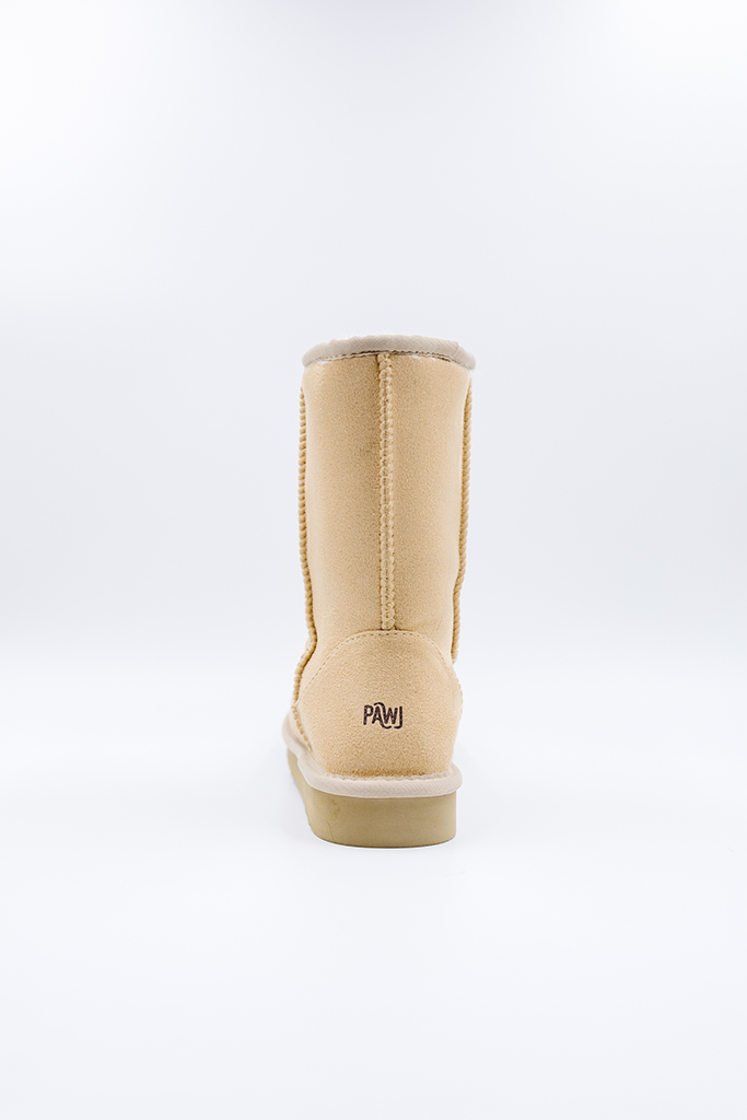 ROVYXEL Faux Fur Lined Short Boot - Tan - image 5