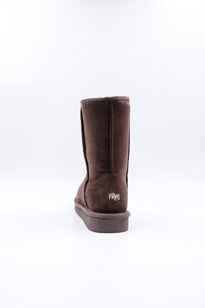 ROVYXEL Faux Fur Lined Short Boot - Brown - image 4