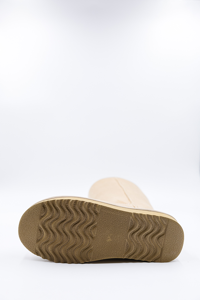 ROVYXEL Faux Fur Lined Tall Boot - Tan - image 9